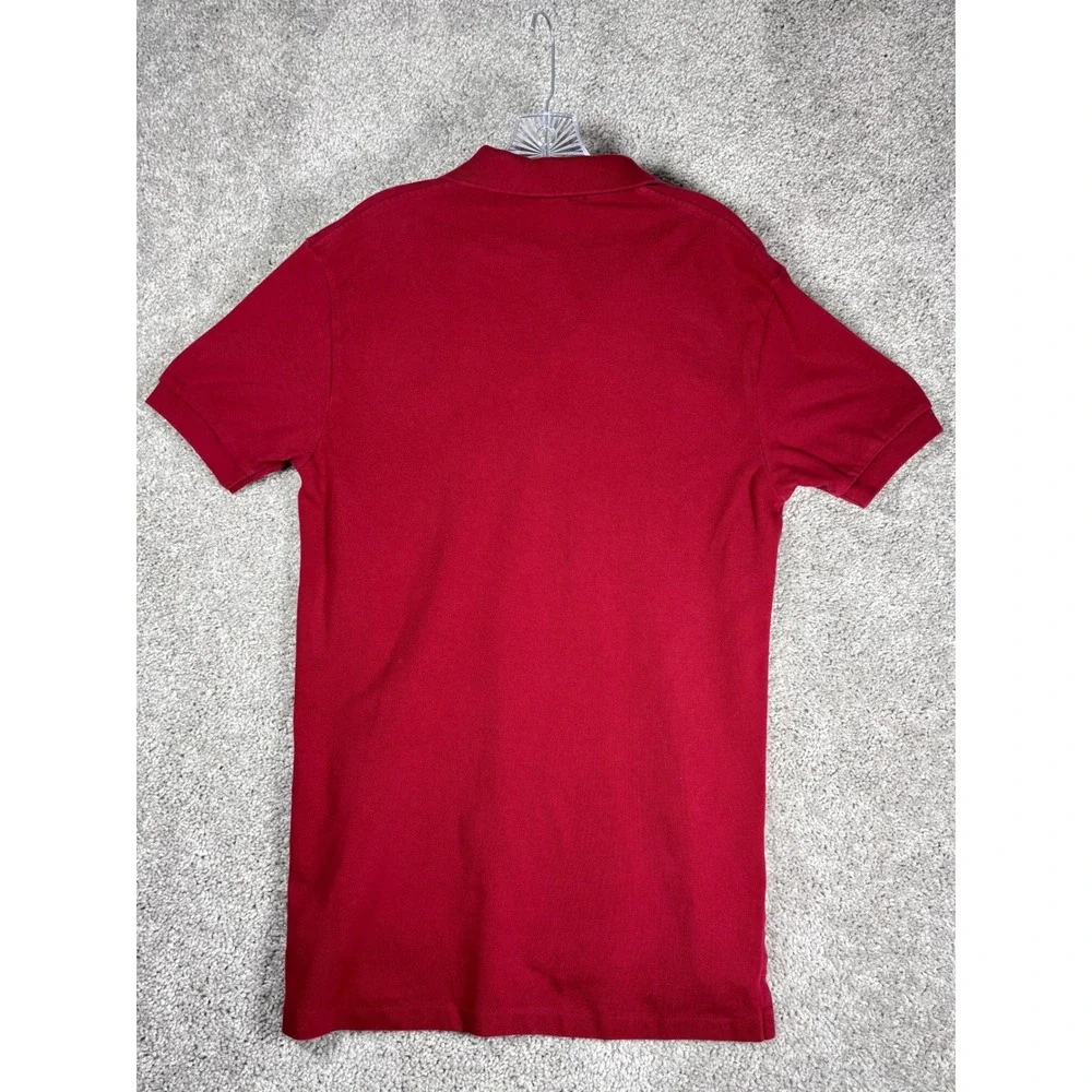 Polo Ralph Lauren Men's Red Short Sleeve Classic Fit‎ Cotton Polo Shirt Size S